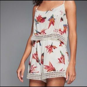 Abercrombie and Fitch Floral Romper